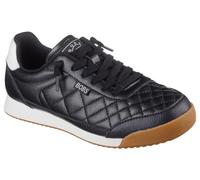 Skechers Baskets Bobs Billie Wild Femme – Confortables, PU Noir, Taille 41