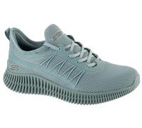Skechers Femme Bobs Geo New Aesthetics Baskets, Bleu, 40 EU