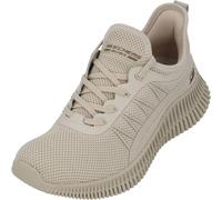 Skechers Femme Bobs GEO New Aesthetics Baskets, Taupe, 39.5 EU