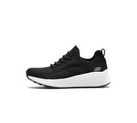 Skechers Femme Bobs Sparrow 2.0 Allegiance Crew Sneaker, Noir, 35 EU