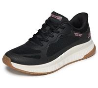 Skechers Femme Bobs Squad 4 Staple Look, Black Mesh Trim, 41 EU