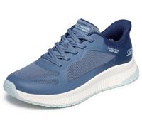 Skechers Femme Bobs Squad 4 Staple Look, Blue Multi Mesh, 36 EU