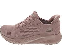 Skechers Femme Bobs Squad Chaos Current Muse Basket, Rose Textile, 37 EU