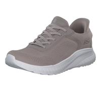 Skechers Femme Bobs Squad Chaos Current Muse Basket, Taupe, 39 EU