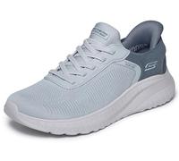 Skechers Femme Bobs Squad Chaos Current Muse Slip-in ENTRAINEUSE, Gray Textile, 37 EU