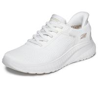 Skechers Baskets Bobs Squad Chaos Current Muse Femme Blanc 8 UK Wide Vegan Lavable en machine