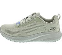 Skechers Femme Bobs Squad Chaos Face Off Flat-Sheets, Sage Engineered Knit, 37 EU