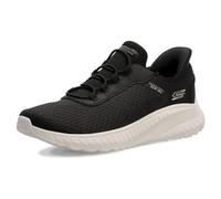 Skechers Femme Bobs Squad Chaos, Maille filetée Noire, 39 EU