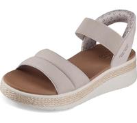 Skechers Femme Bobs Sun Ray Sandale, Taupe, 37 EU