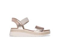 Skechers Sandales Femme Bobs Sun Ray Step Aside Rosegold Duraleather 38 EU