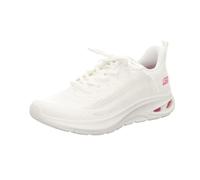 Skechers Femme Bobs Unity Sleek Waves, Tricot Technique Blanc cassé, 39 EU