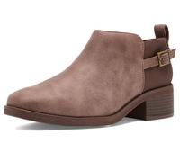 Skechers Femme Bobs Wander Luxe Bottes, Brown Textile Synthetic, 39 EU