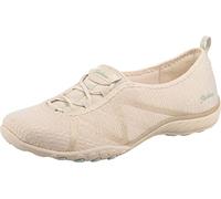 Skechers Femme Breathe-Easy-A-Look Baskets, Beige (Natural Nat), 39 EU