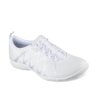 Skechers Femme Breathe Easy-Infi Knity Basket, Blanc Opulenter Garten, 41.5 EU