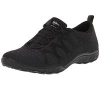 Skechers Femme Breathe Easy-Infi Knity Basket, Noir, 36.5 EU