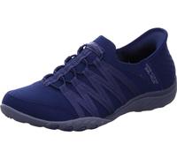 Skechers Femme Breathe Easy-Roll with Me Basket, Navy, 43 EU