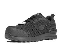 Skechers Femme Bulklin Ayak Chaussure Industrielle, Textile synthétique Noir, 36 EU