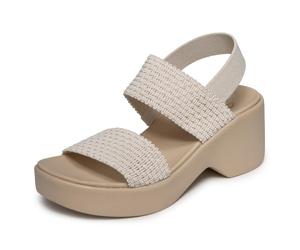 Skechers Femme Cali Day, Off White Woven Gore, 41 EU