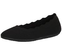 Skechers Femme Cleo 2.0-Hechizo De Amor Semelle de Mocassin, Tricot Noir, 35.5 EU