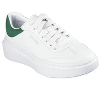Skechers Femme Cordova Classic Best Behavior Basket, Blanc/Vert, 39 EU
