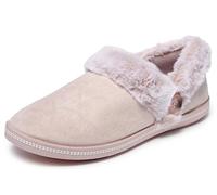 Skechers Femme Cozy Campfire-Fresh Toast Chausson, Blush Microfiber/Faux Fur, 40 EU