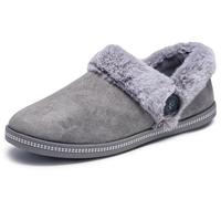 Skechers Femme Cozy Campfire-Fresh Toast Chausson, Charbon, 39 EU