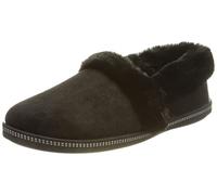 Skechers Femme Cozy Campfire Team Toasty Chausson, Doublure en Fausse Fourrure Microfibre Noire, 39.5 EU