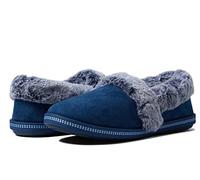 Skechers Femme Cozy Campfire Team Toasty Chausson, Navy Microfiber Suede/Faux Fur Line, 39 EU