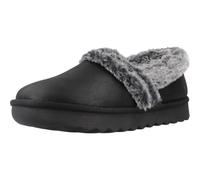 Skechers Femme Cozy Up Chausson, Black Microleather/Faux Fur, 37 EU