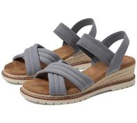 Skechers Femme Desert Chill Sweet Crossing, Textile Gris, 37 EU