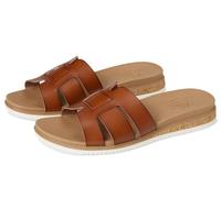 Skechers Femme Desert Kiss Low Peak Look Sandale Glissante, Chestnut, 41 EU
