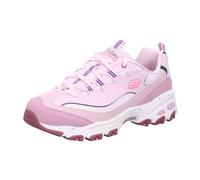 Skechers Femme D'Lites-Bold Views Baskets, Rose Bonbon, 41 EU