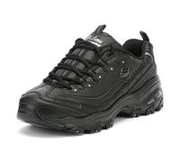 Skechers Baskets D'lites Fresh Start Femme Mousse à mémoire de forme Lacets Noir 37