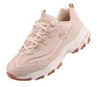 Skechers Femme D'Lites Good Neutral Basket, Natural Leather/Duraleather/Gum Trim, 36 EU