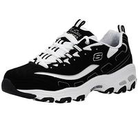 Skechers Femme D'Lites-Play on Baskets Tendance, Noir, 37 EU Large