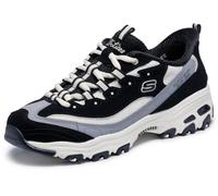 Skechers Baskets D'Lites Smooth Nostalgia 150537BKNT Slip-Ins Noir Naturel Femme 40 EU