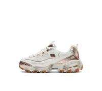 Skechers Femme D'Lites Vintage Vision Basket, Natural Gold, 38 EU