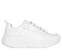 Skechers Femme D'lux Walker 2.0 Golden Step Basket, Blanc, 38 EU