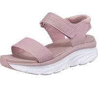 Skechers Femme D'lux Walker New Block Sandale de Sport, Maille Blush, 40 EU