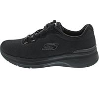 Skechers Femme Dynamight 3.0 Radiant Hour Baskets, Black Mesh/Synthetic/Black Trim, 37 EU