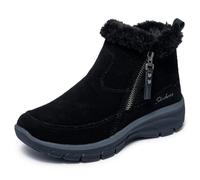 Skechers Bottines Easy Going Cool Zip Femme Noir Taille 38
