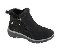Skechers Femme Easy Going-High Zip 2 Bottes d'hiver, Noir, 37 EU