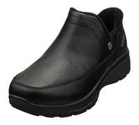 Skechers Femme Easy Going Modern Whisper Bottines, Black Leather, 41 EU