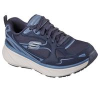 Skechers Femme Edgeride Misty Skies Basket, Navy Leather/Duraleather/Mesh/Trim, 37 EU