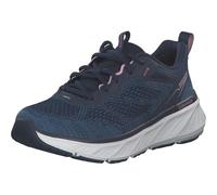 Skechers Femme Edgeride Power Flow Basket, Navy Knit/Pink Trim, 40 EU