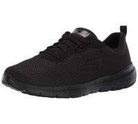 Skechers Femme Flex Appeal 3.0-First Insight Baskets, Noir Slate Leather Mesh Lt Pink Trim BBK, 35 EU
