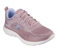 Skechers Femme Flex Appeal 5.0 Cruising Thru Basket, Mauve Knit/Light Blue Trim, 41 EU