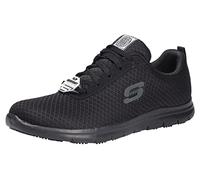Skechers Femme Ghenter Bronaugh Basket, Black Mesh, 37 EU