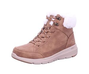 Skechers Femme Glacial Ultra Boots, Châtaigne, 38.5 EU