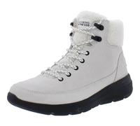 Skechers Femme Glacial Ultra Woodlands Boots, White, 39.5 EU